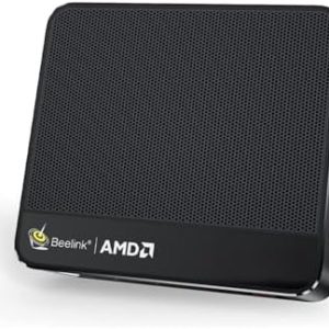Beelink SER5 Mini Gaming PC - AMD Ryzen 5 5500U, 16GB DDR4 RAM, 500GB NVME SSD, 4K@60Hz Dual Display, Compact Micro PC f